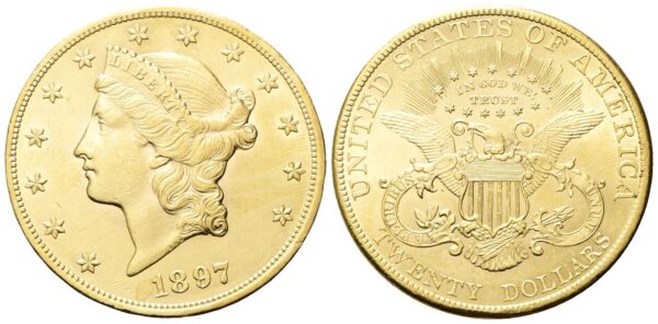 USA - 20 DOLLARI LIBERTY