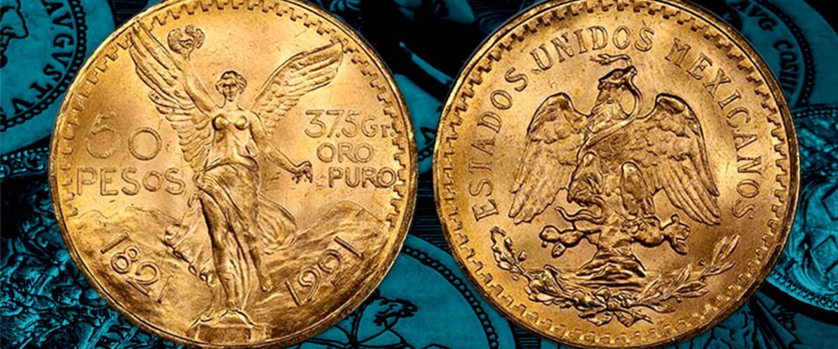 50 pesos messico oro bullion investimento numismatica ranieri bologna acquista vendi