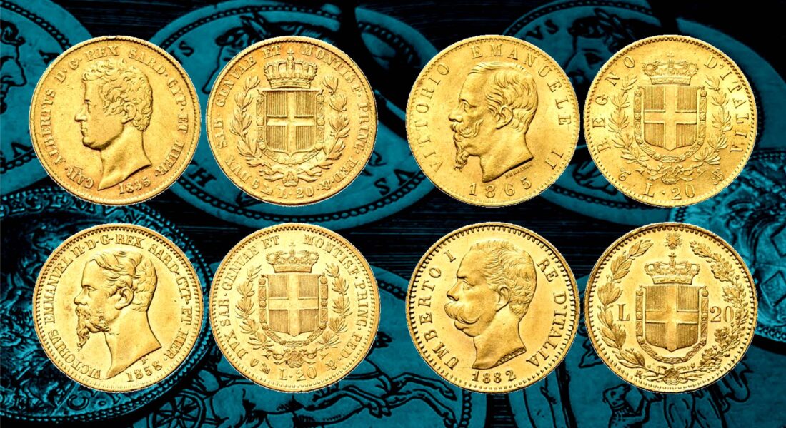 MONETE DA INVESTIMENTO: il marengo italiano da 20 lire